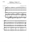 Halleluja – Psalm 117 (Männerchor)